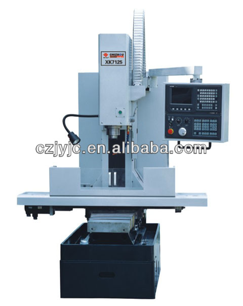 Weißes Eagle-MODELL XK7125 FRÄSMASCHINE CNC