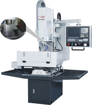 Mini Bed-Type CNC-Bohrungs-Fräsmaschine dreiachsig